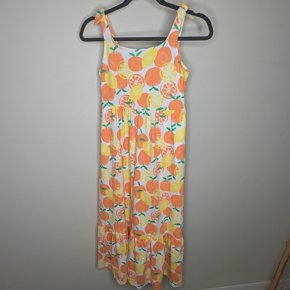 Cat & Jack Citrus Print Sleeveless Dress